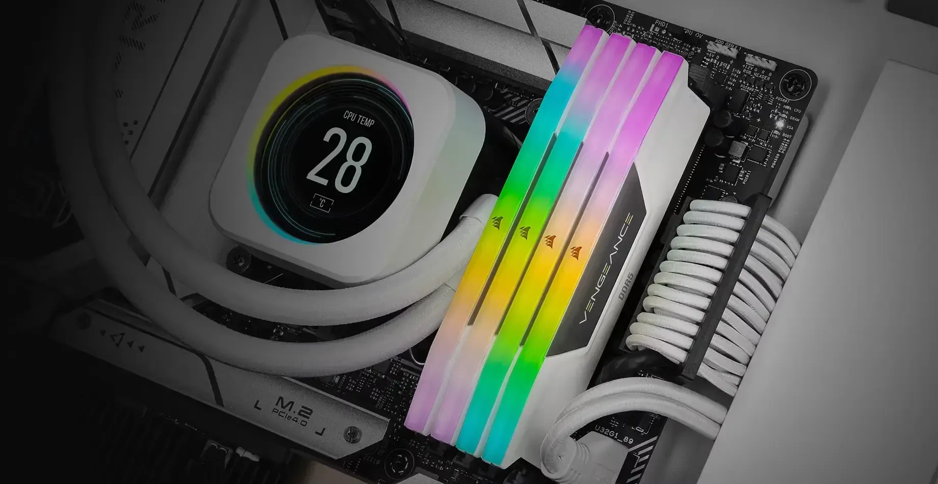 CORSAIR Vengeance RGB DDR5 96GB (2x48GB) 7000MHz Memory | Evetech