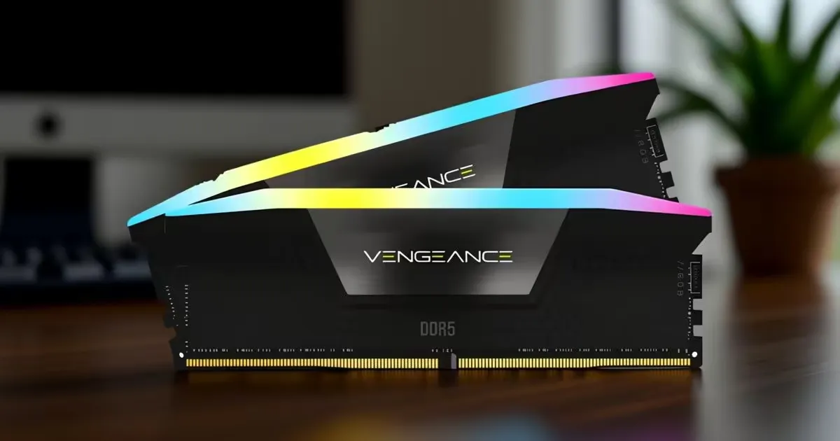 Corsair Vengeance RGB DDR5 128GB (2x64GB) 6000MHz C40 Desktop