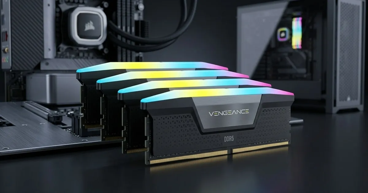 Corsair Vengeance RGB DDR5 192GB (4x48GB) 5200MHz Memory | Evetech