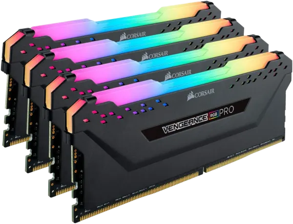 メモリー CORSAIR VENGEANCE RGB PRO DDR4 32GB Corsair Vengeance RGB PRO 32GB (4x8GB) DDR4 3000MHz Memory | Evetech