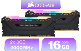 CORSAIR VENGEANCE RGB PRO SL 16GB DDR4 4000MHz C18 Kit | Evetech