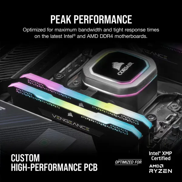 CORSAIR VENGEANCE RGB PRO SL 16GB DDR4 4000MHz C18 Kit | Evetech