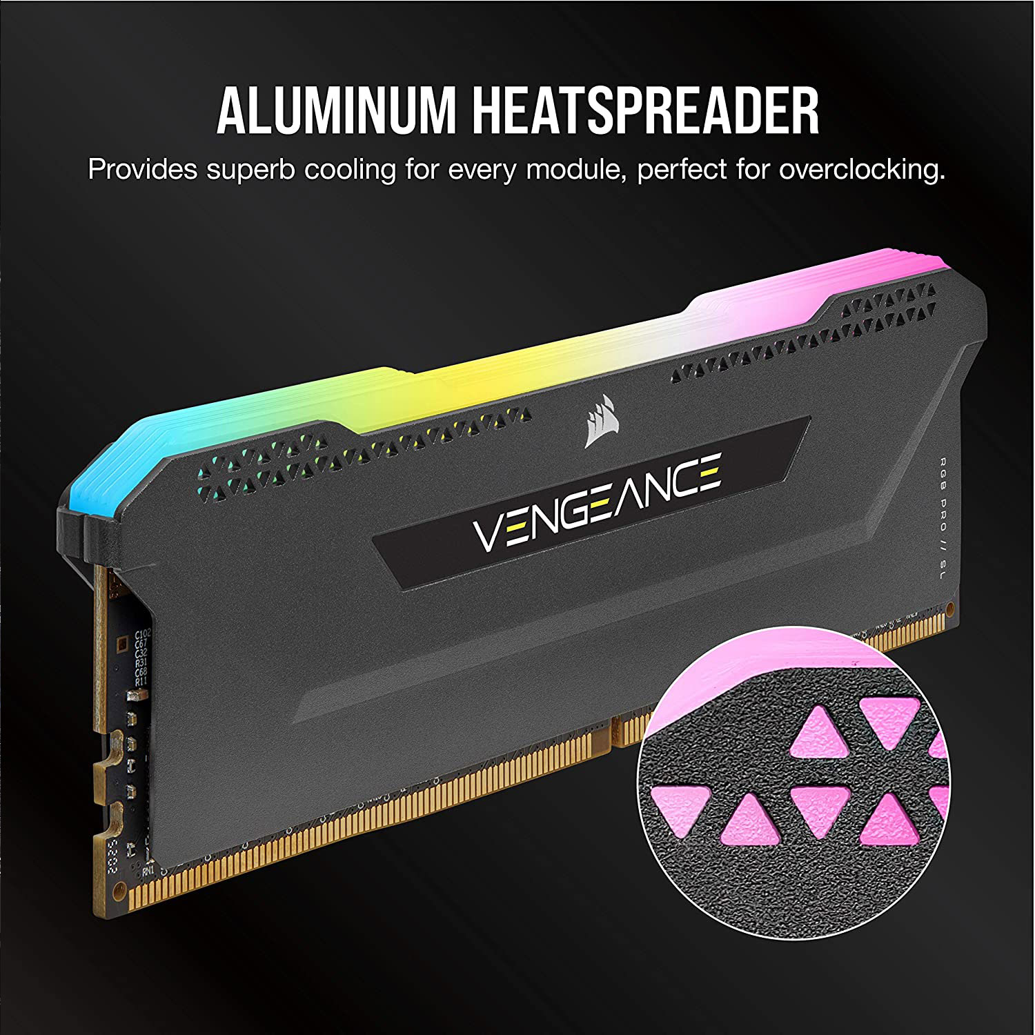Corsair Vengeance RGB PRO SL 32GB 4000MHz C18 DDR4 Black- Best