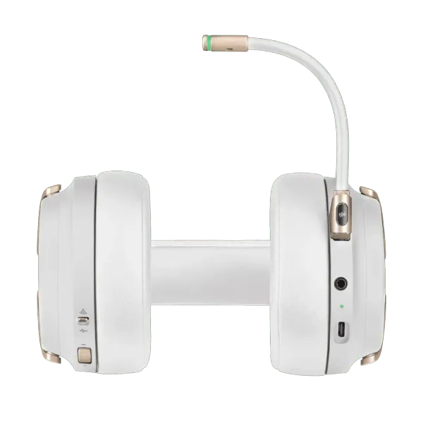 Corsair VIRTUOSO RGB Wireless Gaming Headset - Pearl | Exceptional