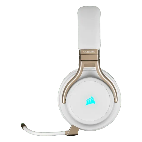 Corsair VIRTUOSO RGB Wireless Gaming Headset - Pearl | Exceptional