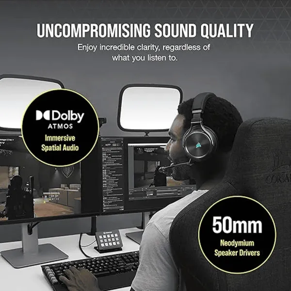 Corsair VIRTUOSO RGB Wireless XT Gaming Headset - Experience