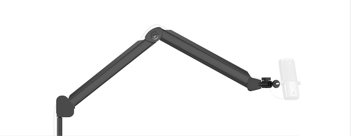 Corsair Wave Microphone Boom Arm - Desktop View