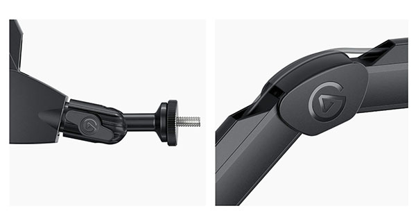 Corsair Wave Microphone Boom Arm in Use