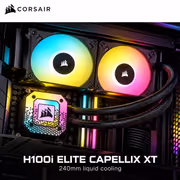 Corsair iCUE H100i Elite CAPELLIX XT 240mm Liquid CPU Cooler - image 2