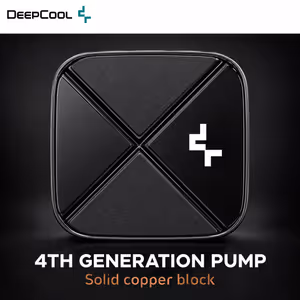 DeepCool LS520S Zero Dark 240mm AIO Liquid CPU Cooler - image 3