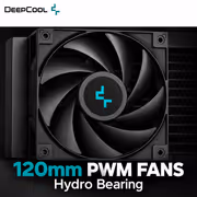 DeepCool LS520S Zero Dark 240mm AIO Liquid CPU Cooler - image 6