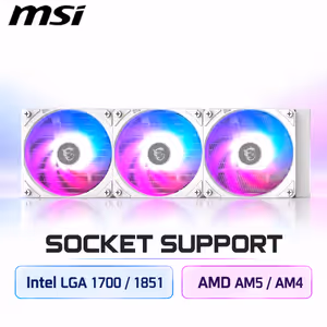 MSI MAG CoreLiquid A13 360 Liquid Cooler (White) - image 6