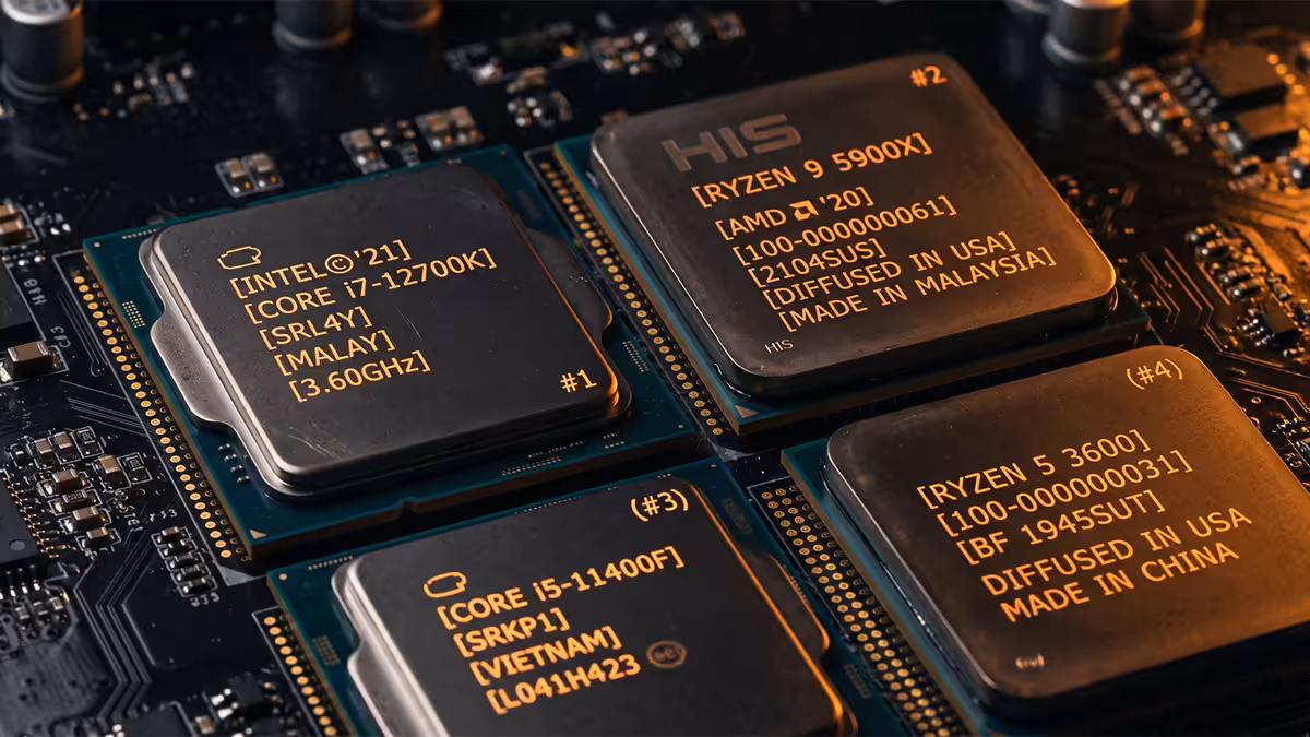 CPU naming and model numbers