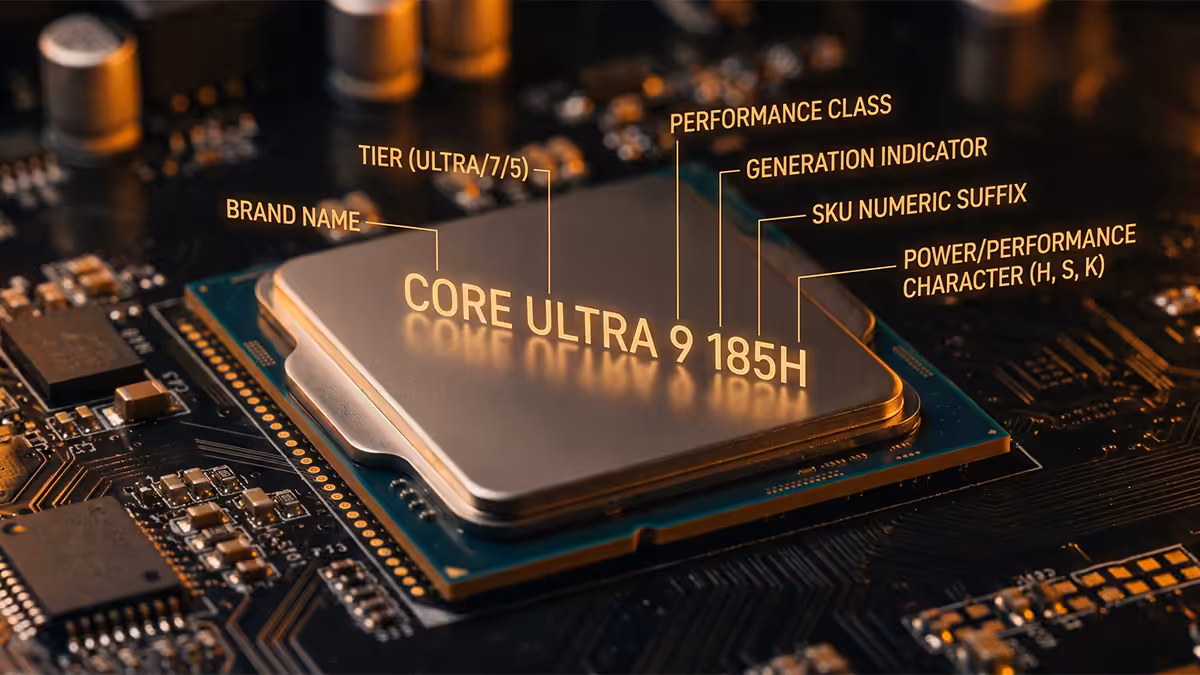 Intel CPU name decoded