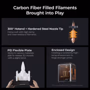 Creality K1C 3D Printer, Carbon Fibre Capable - image 10