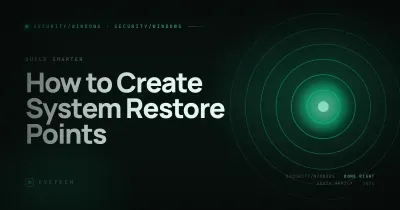 Create System Restore Points SA