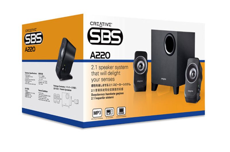 Parlantes Creative Sbs Creative A220 Creative Sbs A220 Creative