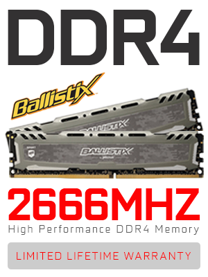 Crucial Ballistix Sport DDR4 8GB 2666MHz