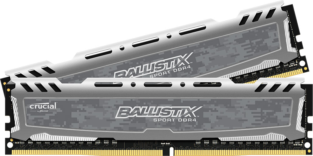 16gb Ram Crucial Ballistix Sport Lt 16gb GRAY] Crucial Ballistix