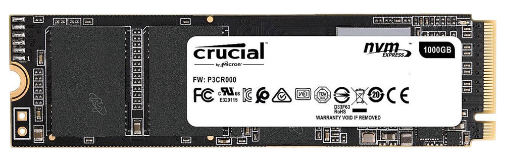 Crucial P1 1TB NVMe SSD - Best Deal - South Africa | Evetech