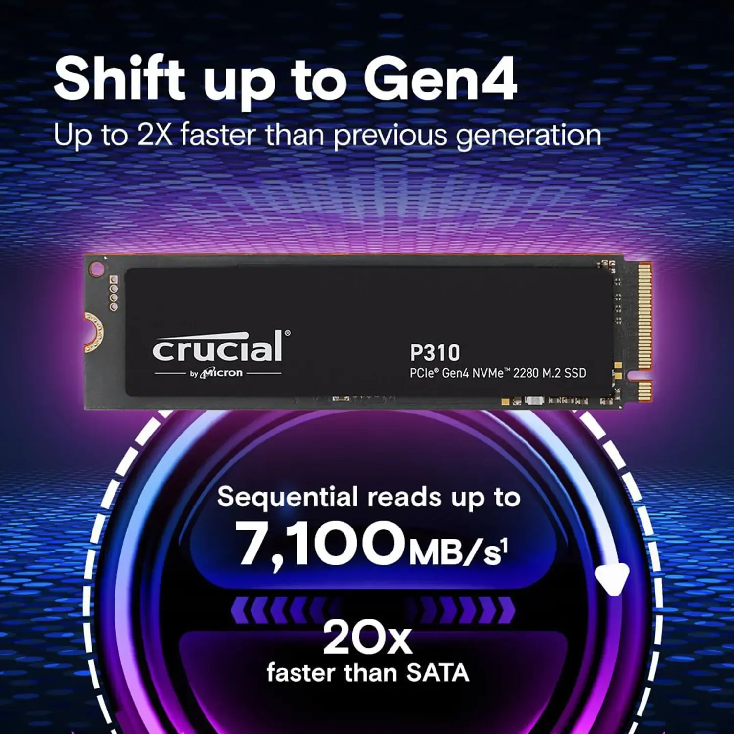 crucial P310 98% 正常 SSD NVMe M.2 1TB 内蔵型SSD