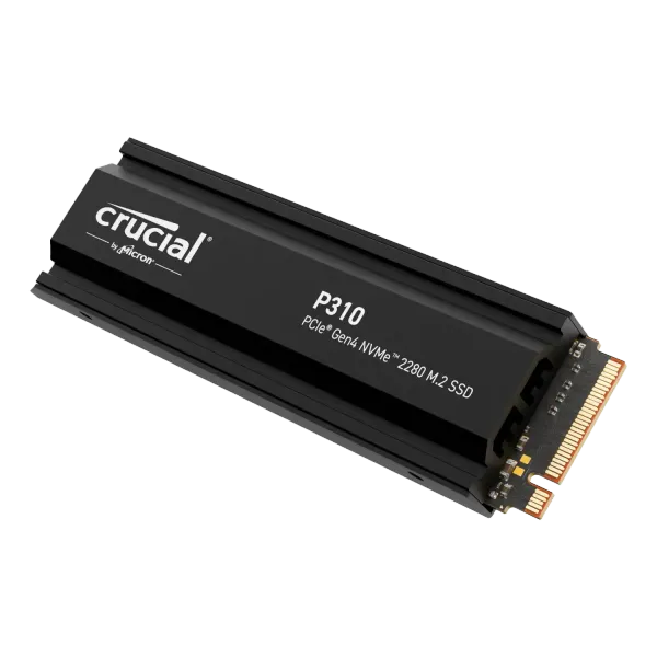 Crucial P310 1TB M.2 NVMe SSD with Heatsink – Fast & Reliable