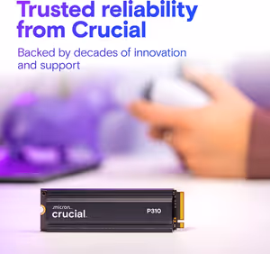 Crucial P310 2TB NVMe SSD with Heatsink | 7100MB/s - image 8