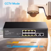 CUDY FS1010PG 8-Port PoE+ Switch with 120W - image 7