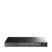 CUDY 24-Port PoE+ Switch 300W | 2× Gigabit + SFP - image 2
