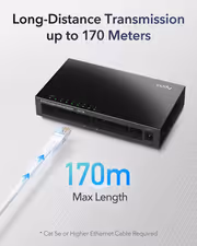 Cudy GS108 8‑Port Gigabit Unmanaged Switch — Low Power - image 7