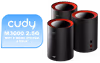 Cudy M3000 WiFi 6 Mesh System 3-Pack | Fast Whole Home WiFi - image 1