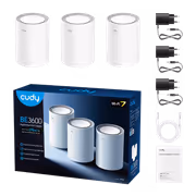 CUDY M3600 WiFi 7 Mesh System (3-Pack) | 7000 Sq.Ft - image 6