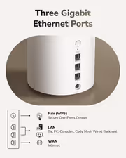 CUDY M3600 WiFi 7 Mesh System (3-Pack) | 7000 Sq.Ft - image 10
