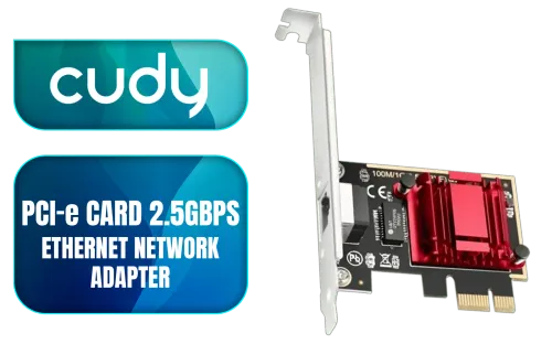 cudy-pe25-2-5gbps-pcie-ethernet-adapter - Image 1
