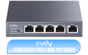 CUDY R700 Multi-WAN Gigabit Router — VPN & Load Balancing - image 1
