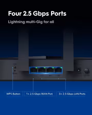 CUDY WR11000 Wi-Fi 7 Tri-Band Mesh Router - image 6
