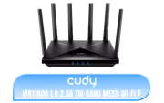CUDY WR11000 Wi-Fi 7 Tri-Band Mesh Router - image 1