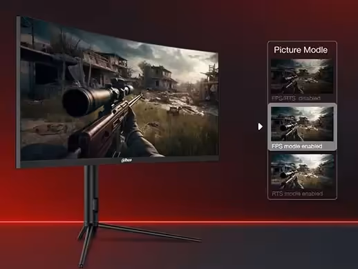 Dahua Ultrawide WFHD Gaming Monitor with FPS/RTS Modes