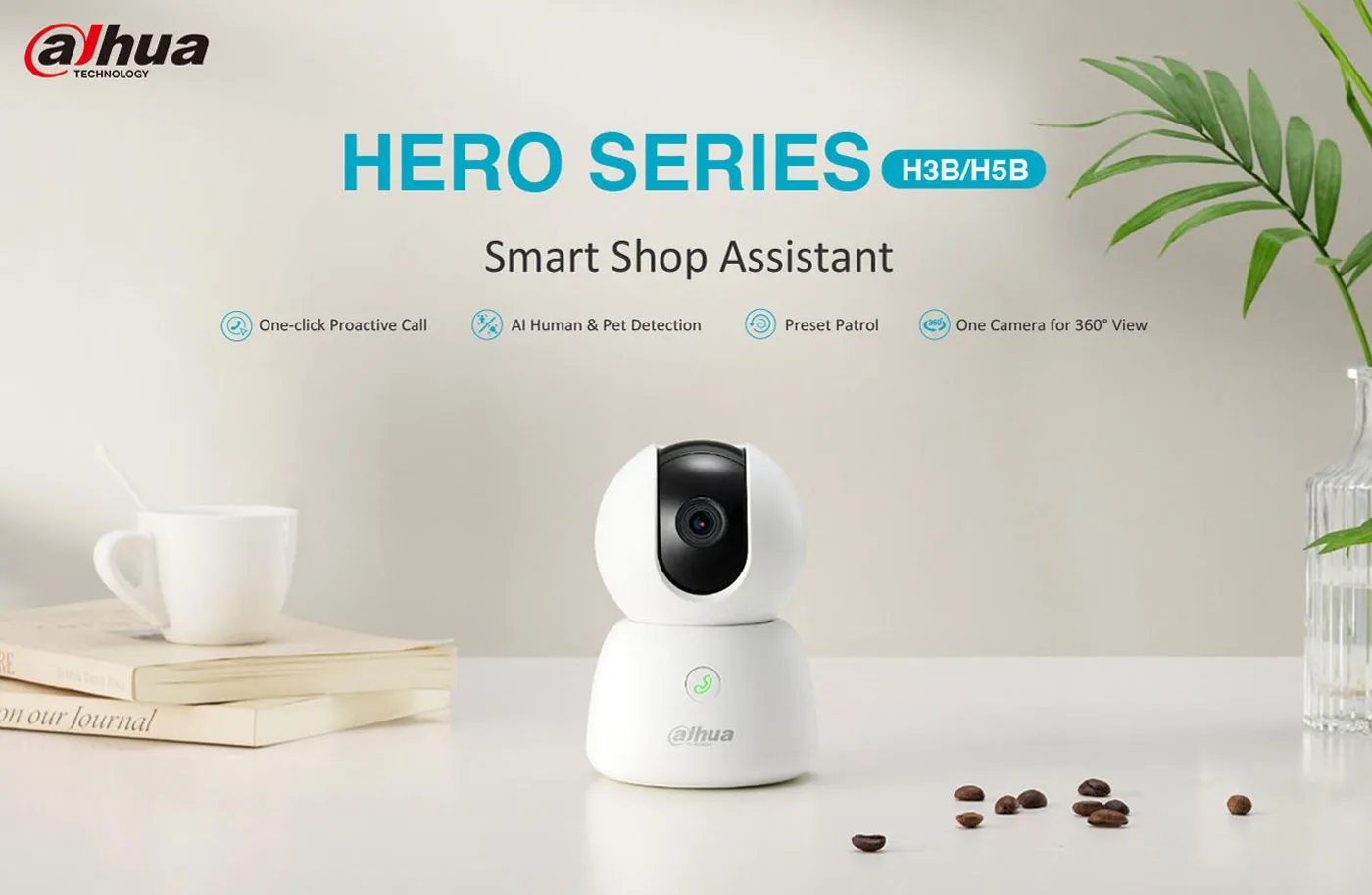 Dahua 5MP Indoor Security Camera - Desktop View