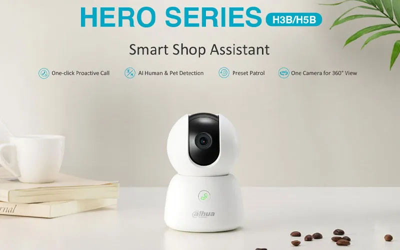 Dahua 5MP Indoor Security Camera - Mobile View