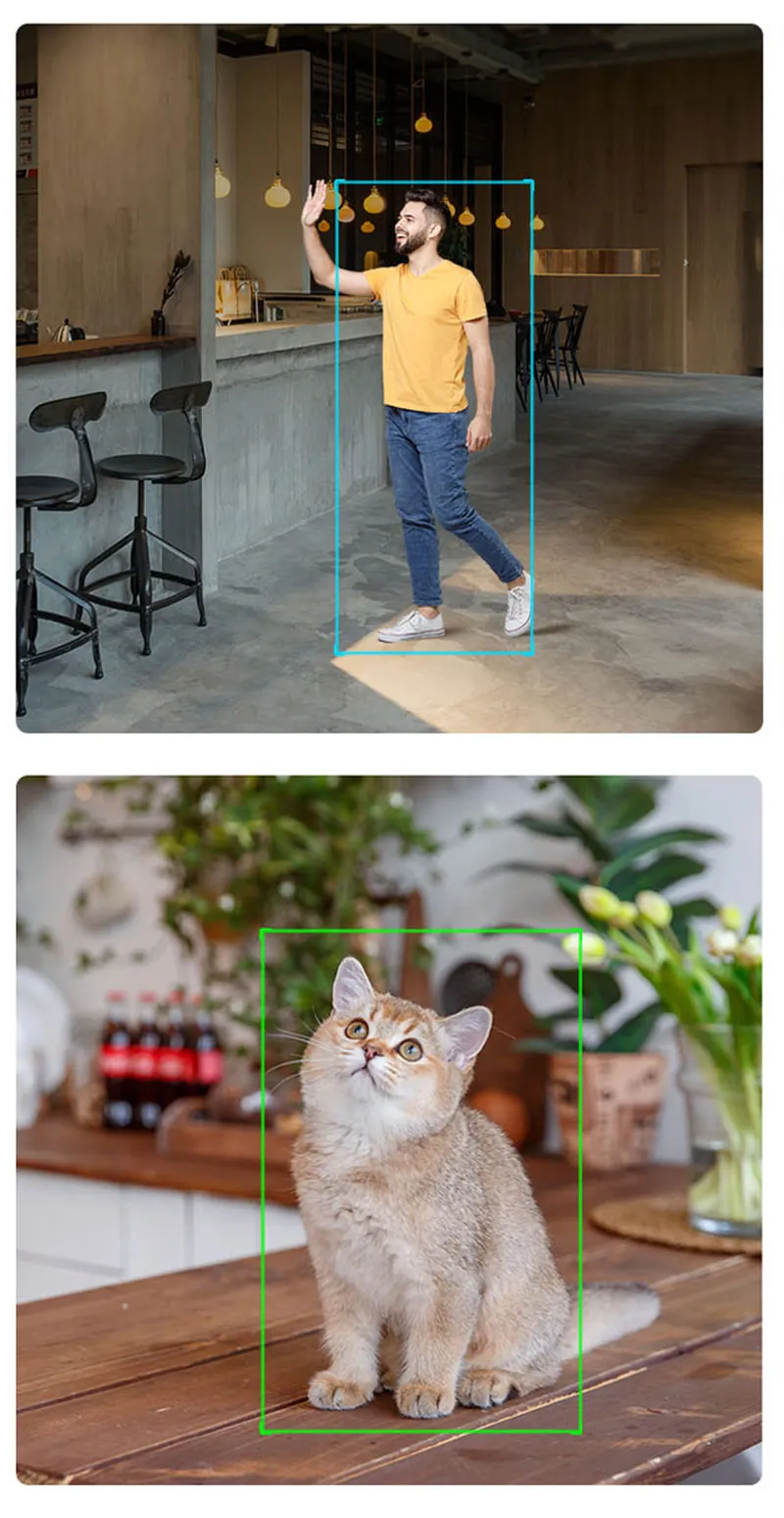 Dahua 5MP Indoor Security Camera Tracking Feature - Mobile