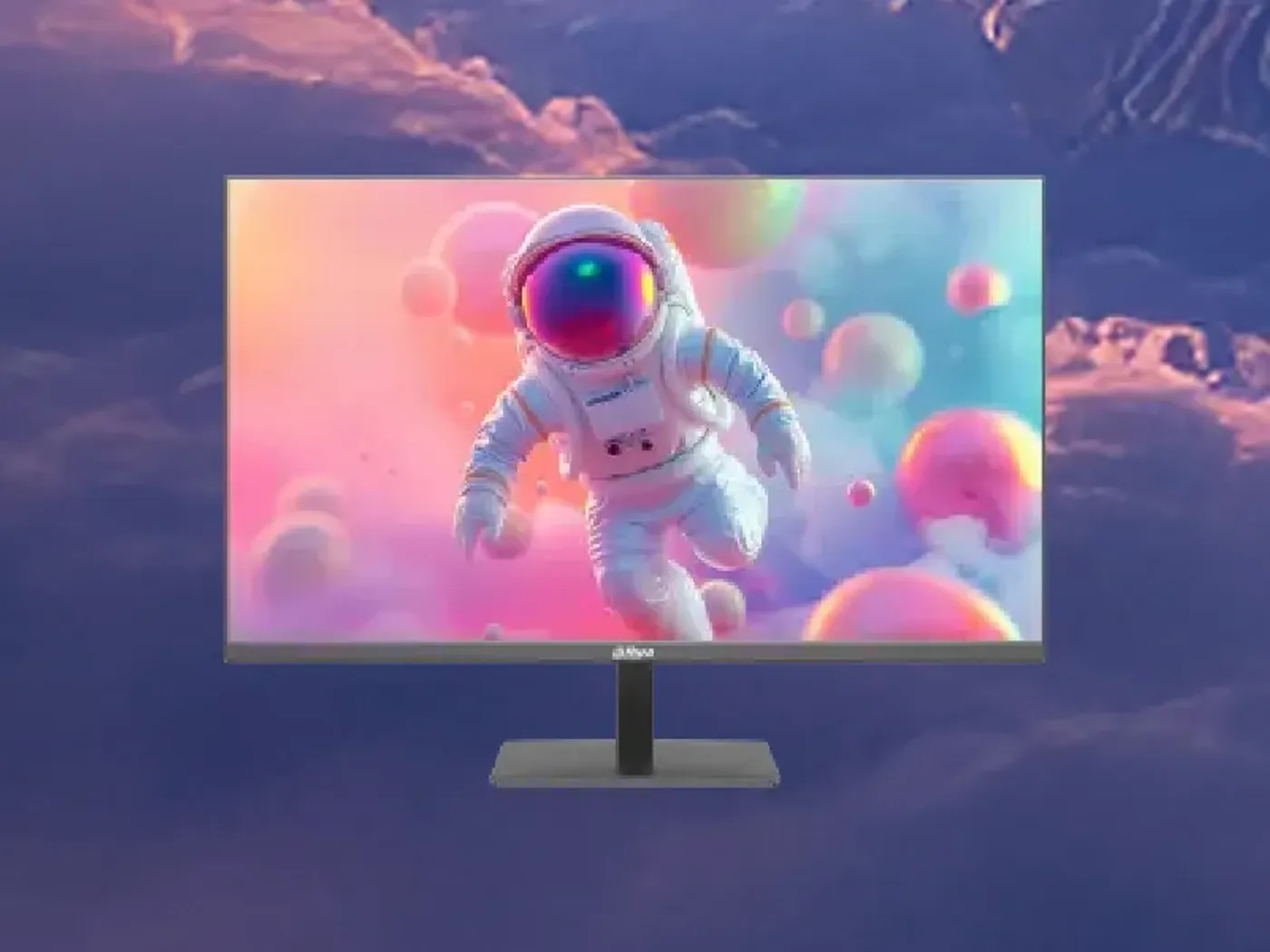 Dahua 27-inch IPS monitor displaying high performance 100Hz refresh rate