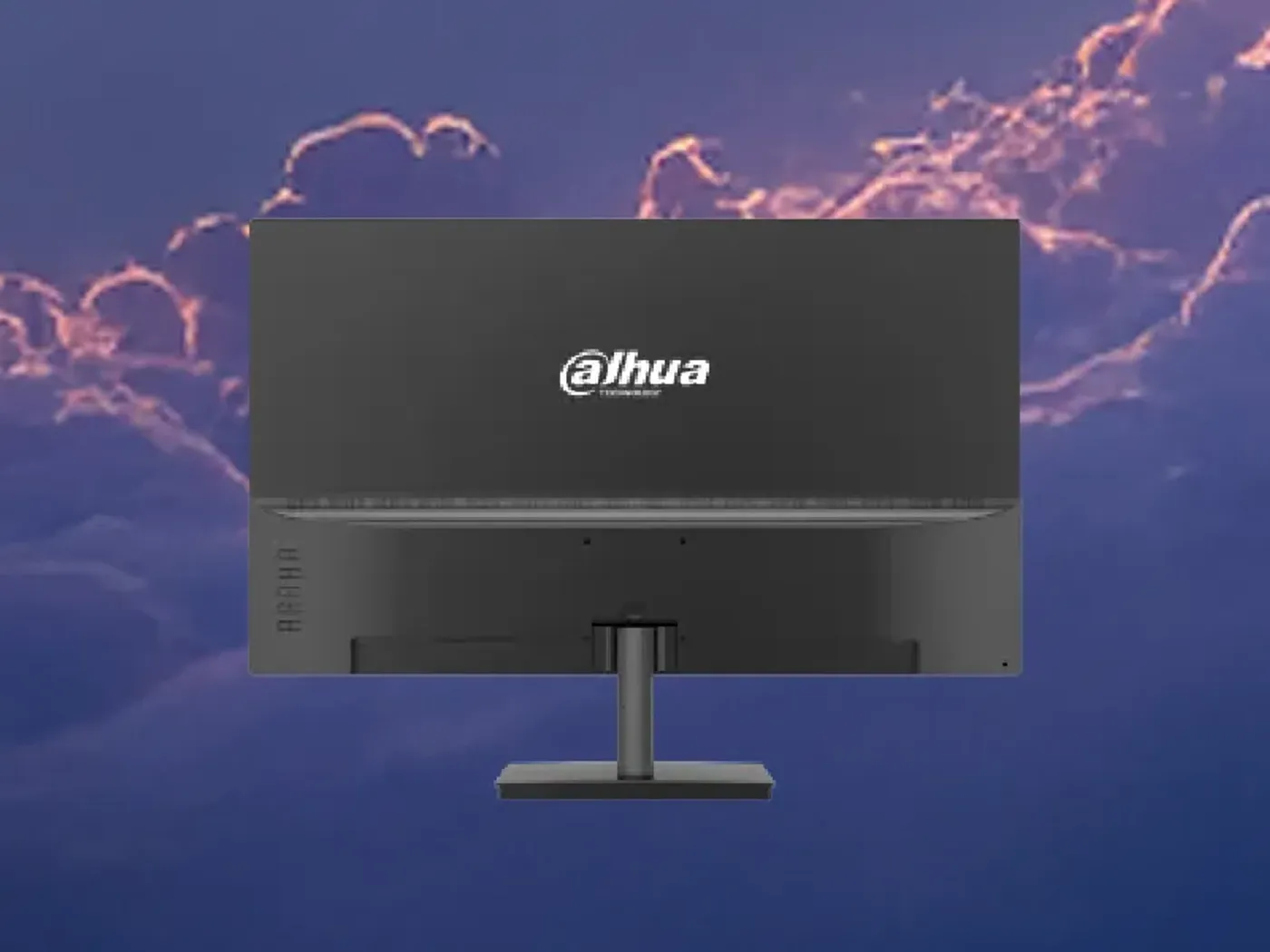 Dahua 27-inch monitor featuring integrated stereo speakers