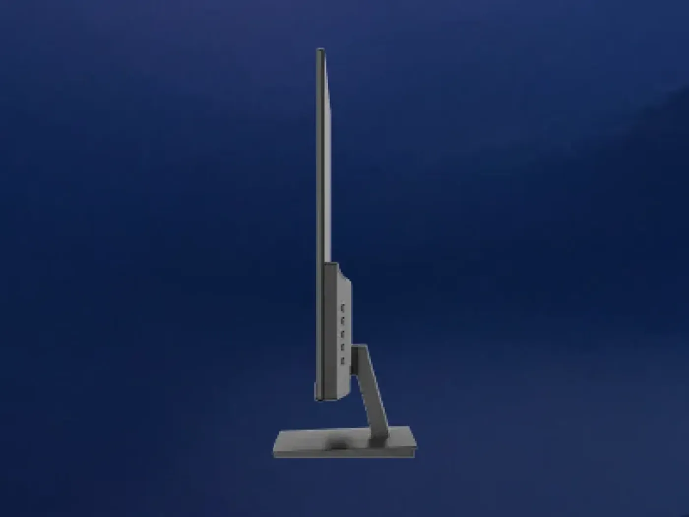 Dahua 27-inch slim monitor showing VESA mount compatibility