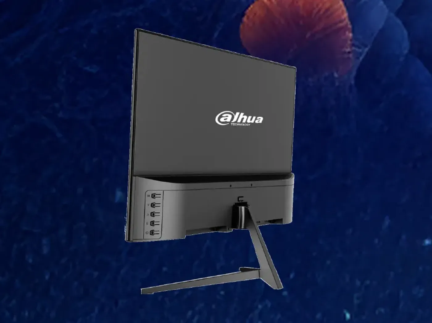 Monitor ports and integrated 3W stereo speakers for streamlined connectivity