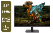 [OPEN BOX] Dahua LM24-A221Y 24in FHD 144Hz IPS Gaming Monitor - image 1