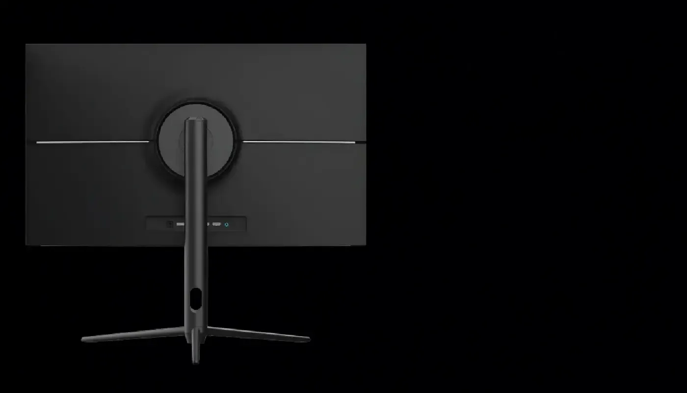 Close-up of DAHUA LM24-E231A connectivity ports