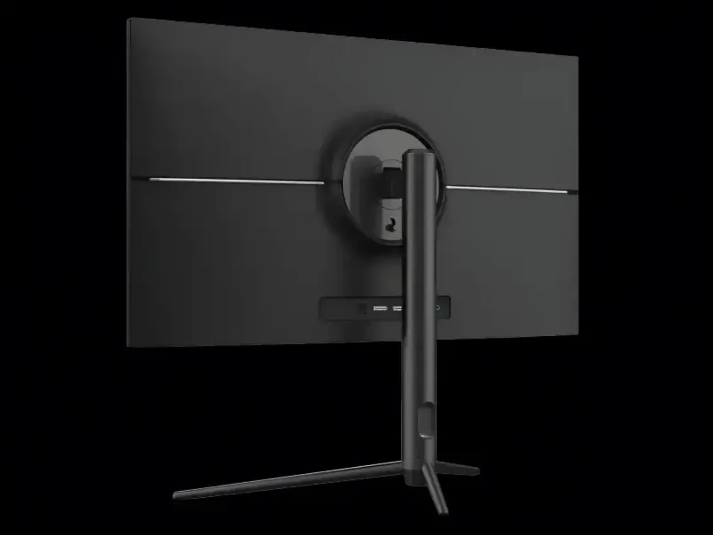 Ergonomic monitor stand with height and tilt adjustment capabilities