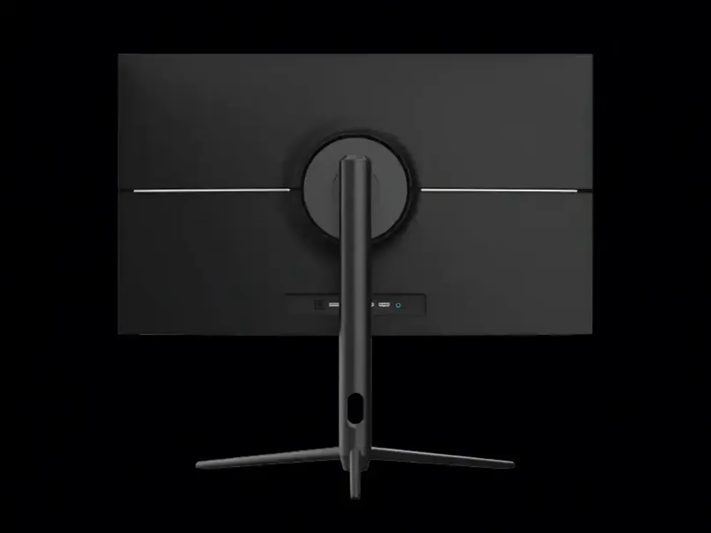 Monitor connection ports including HDMI and DisplayPort for flexible usage