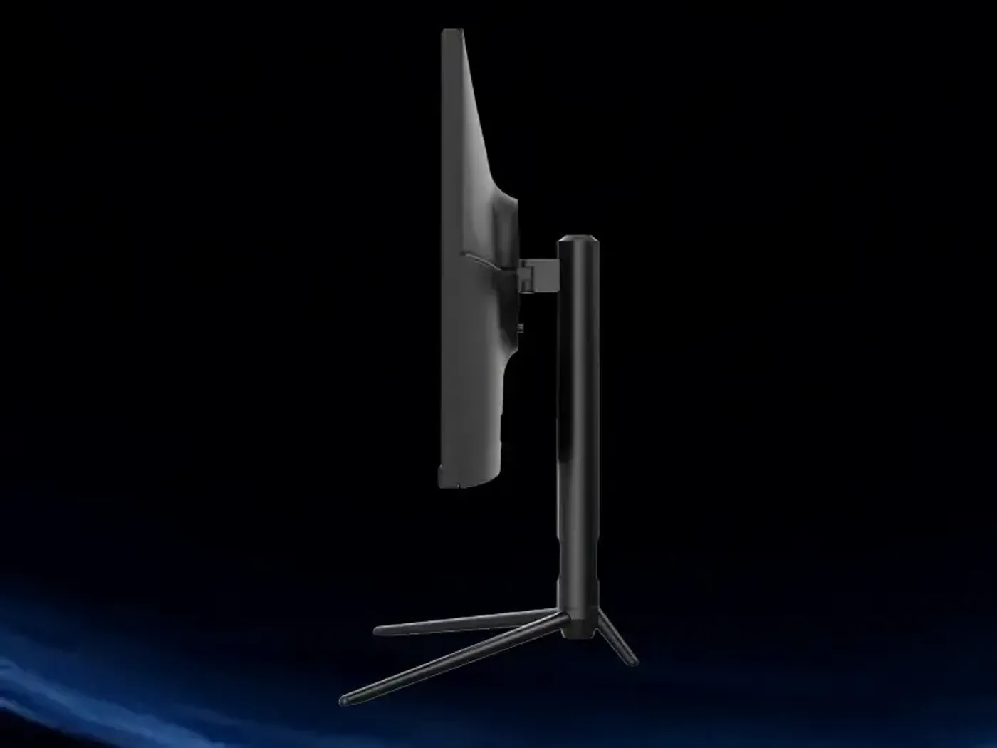 Energy-efficient monitor package including necessary cables and stand